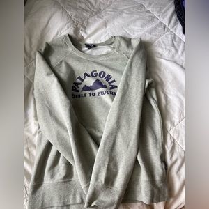 Patagonia Sweatshirt; Size M; Grey
